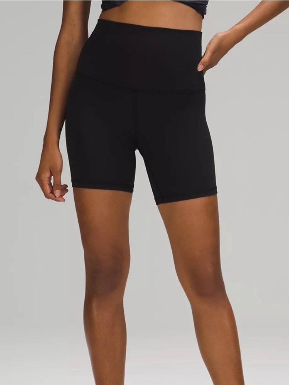 Lululemon Align Super-High Rise 6” Bike Short Women’s Size 4 Black